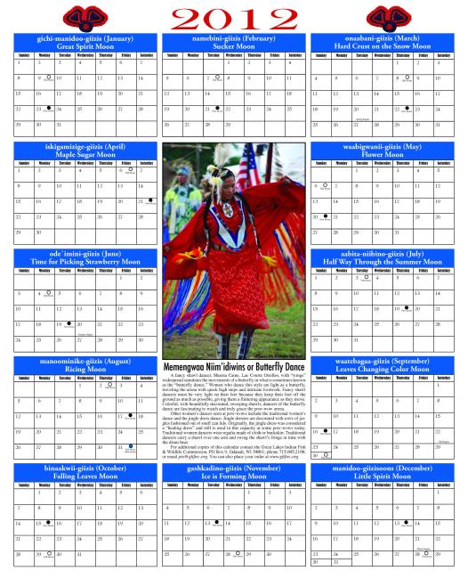 2012 Phenology Calendar Cover