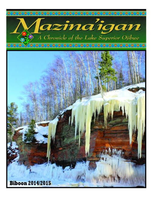 2014 Biboon (Winter) Mazina'igan Cover