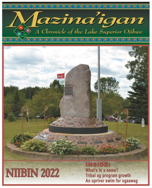 2022 Niibin (Summer) Mazina'igan Cover