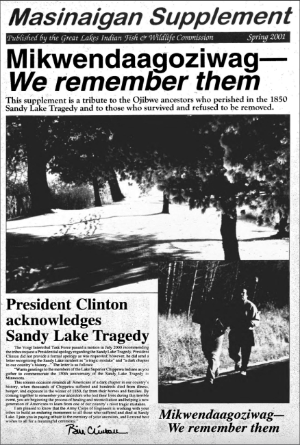 2001 Ziigwan (Spring) Mazina'igan Cover