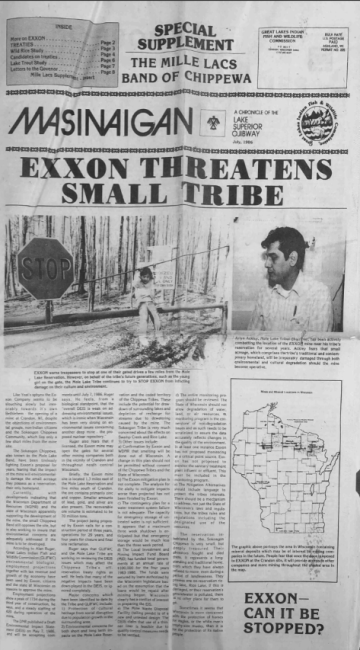 1986 July Mazina'igan Cover