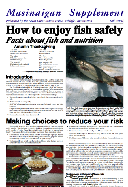 2000 Fall Supplement Cover