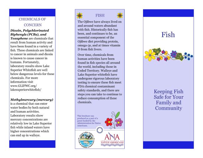 Fish brochure page 1