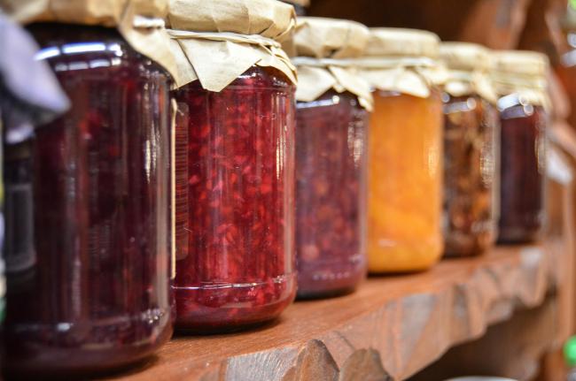 jars of jams