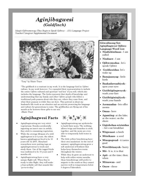 Goldfinch pg 1