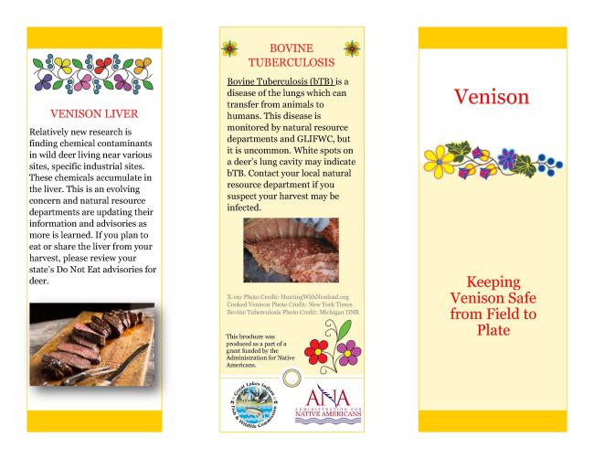 Venison brochure pg 1