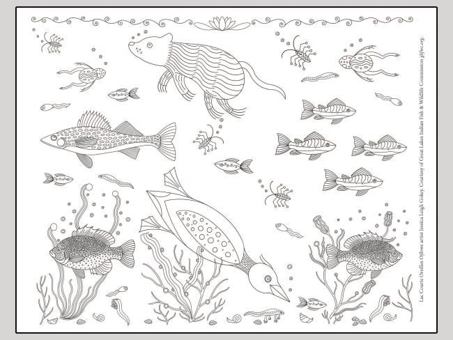 2023 poster coloring page image