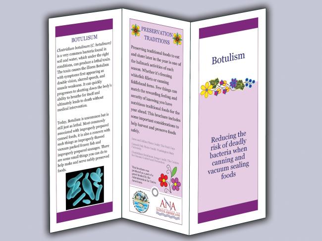 Botulism brochure image