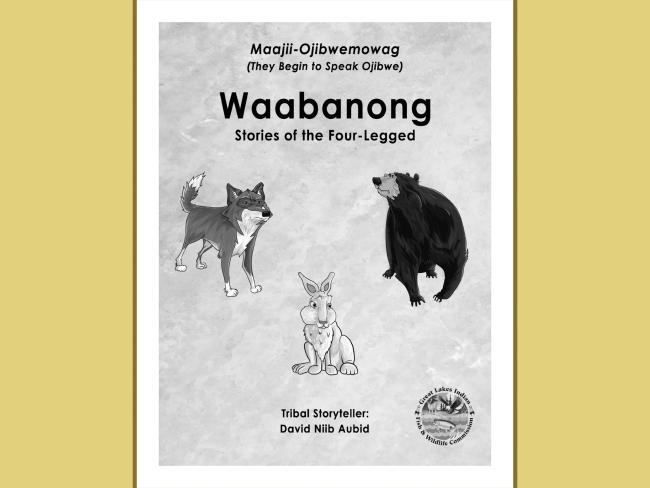 Waabanong Coloring Book cover