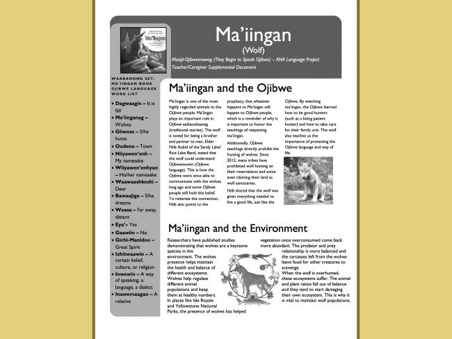 Waabanong Supplemental cover