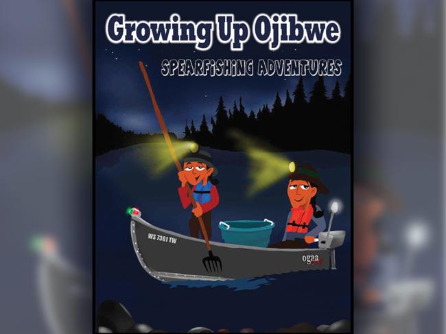 Growing Up Ojibwe Spearfishing book cover