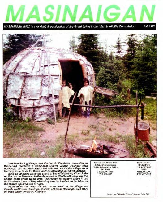 Fall 1995 Mazina'igan cover