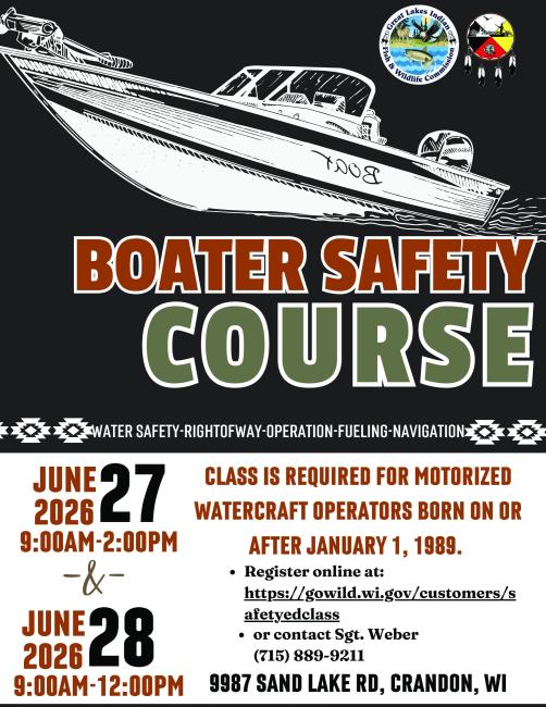 boater safety flyer